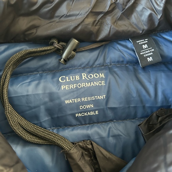 Club Room Men’s down vest - Picture 2 of 5